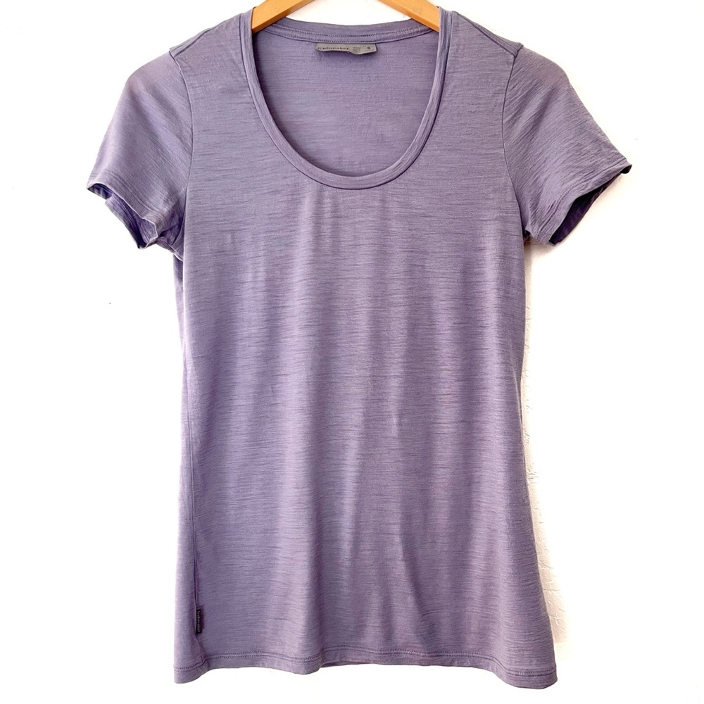 Icebreaker Short Sleeve 90% Merino Wool T-Shirt | Small